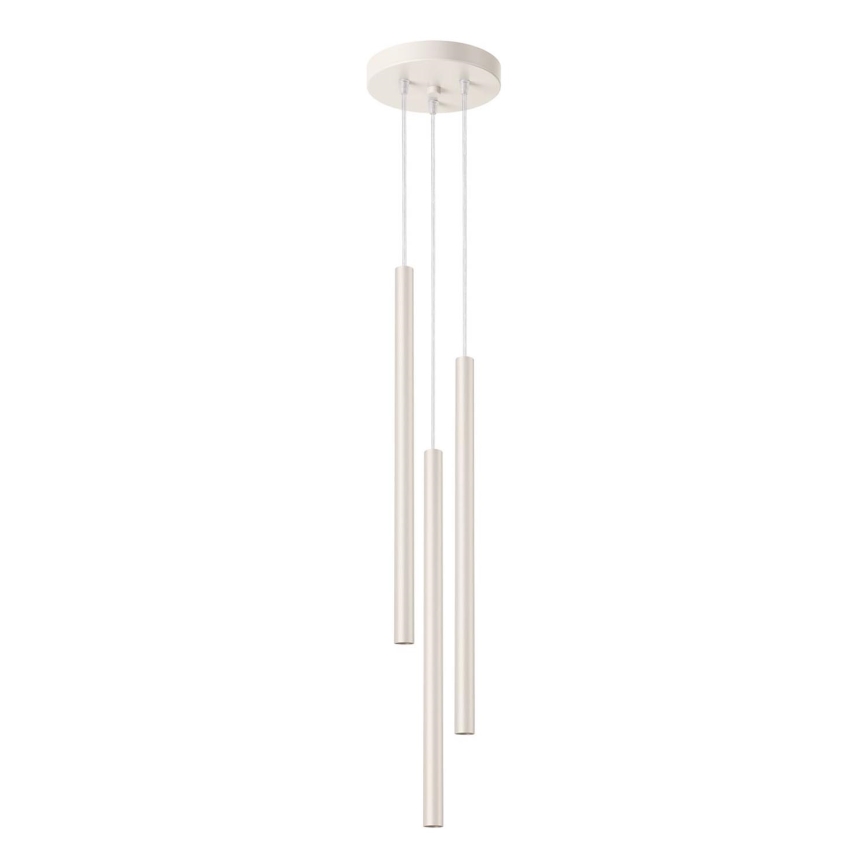 Hängeleuchte PASTELO 3xG9/8W/230V cremefarben