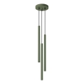 Hängeleuchte PASTELO 3xG9/8W/230V grün