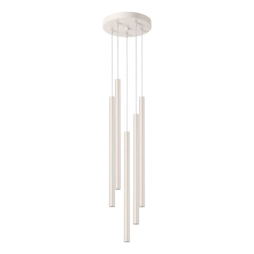 Hängeleuchte PASTELO 5xG9/8W/230V cremefarben