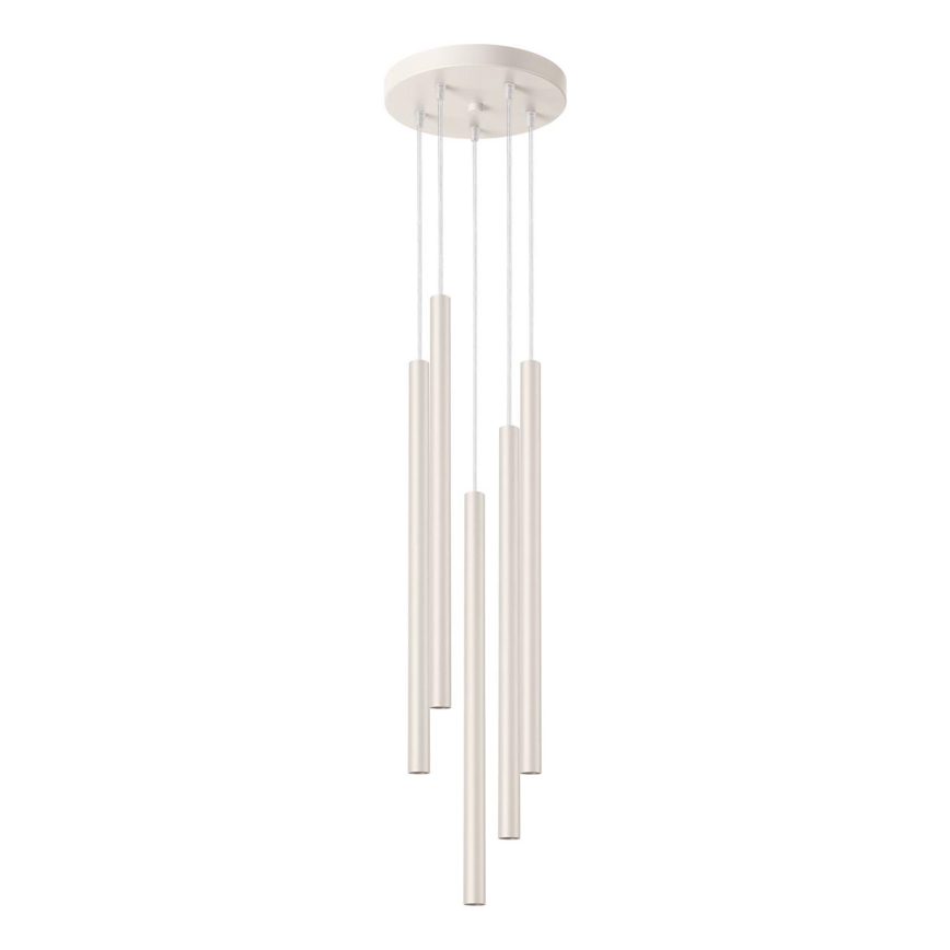 Hängeleuchte PASTELO 5xG9/8W/230V cremefarben