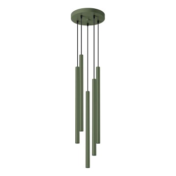 Hängeleuchte PASTELO 5xG9/8W/230V grün