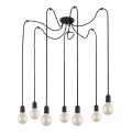 Hängeleuchte QUALLE 7xE27/60W/230V Spinne
