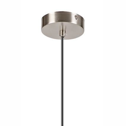 Hängeleuchte ROLLO 1xE14/5W/230V matt Chrom/rauchig