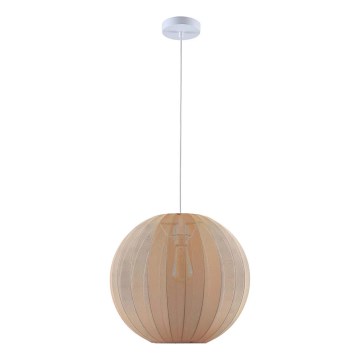 Hängeleuchte SENSAI mit Kabel 1xE27/20W/230V Ø 40 cm beige