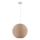 Hängeleuchte SENSAI mit Kabel 1xE27/20W/230V Ø 40 cm beige
