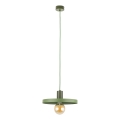 Hängeleuchte SILA 1xE27/15W/230V d 30 cm grün