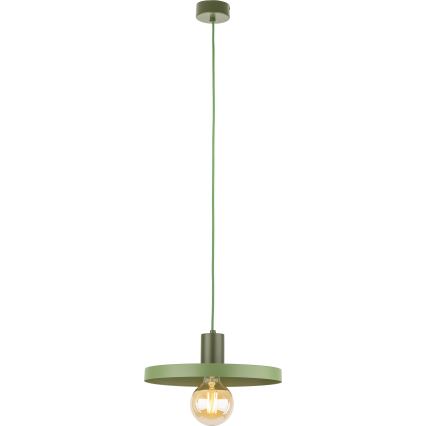 Hängeleuchte SILA 1xE27/15W/230V d 30 cm grün