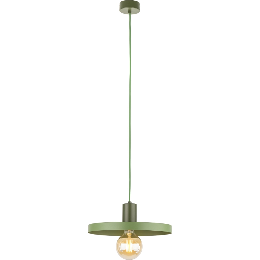 Hängeleuchte SILA 1xE27/15W/230V d 30 cm grün