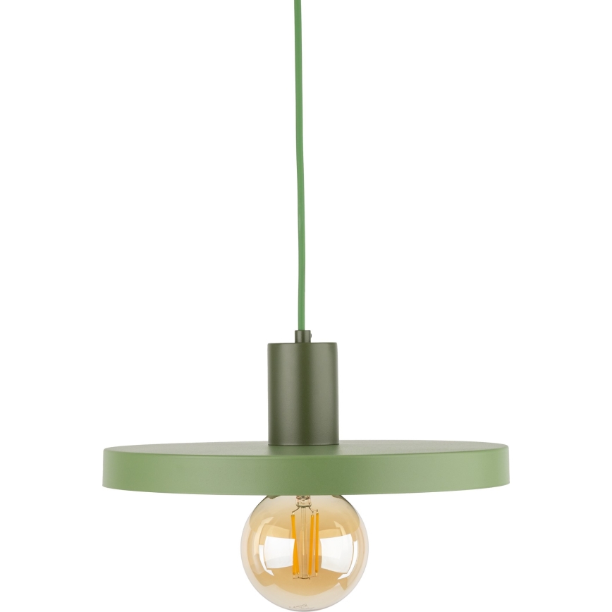 Hängeleuchte SILA 1xE27/15W/230V d 30 cm grün