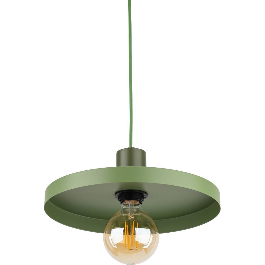 Hängeleuchte SILA 1xE27/15W/230V d 30 cm grün