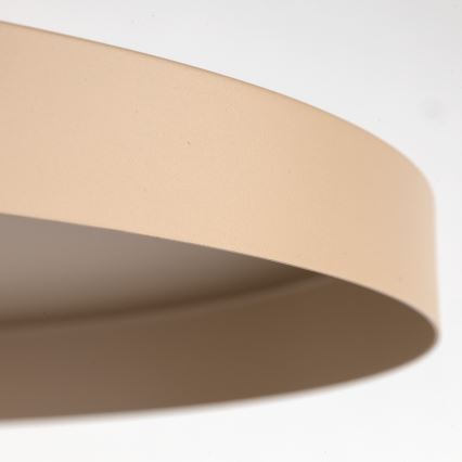 Hängeleuchte SILA 1xE27/15W/230V d 40 cm beige/Ziegel