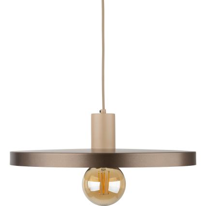 Hängeleuchte SILA 1xE27/15W/230V d 40 cm braun/beige