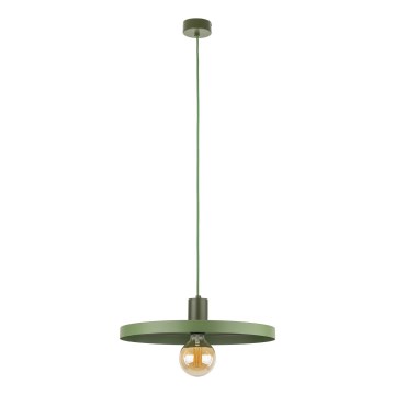 Hängeleuchte SILA 1xE27/15W/230V d 40 cm grün