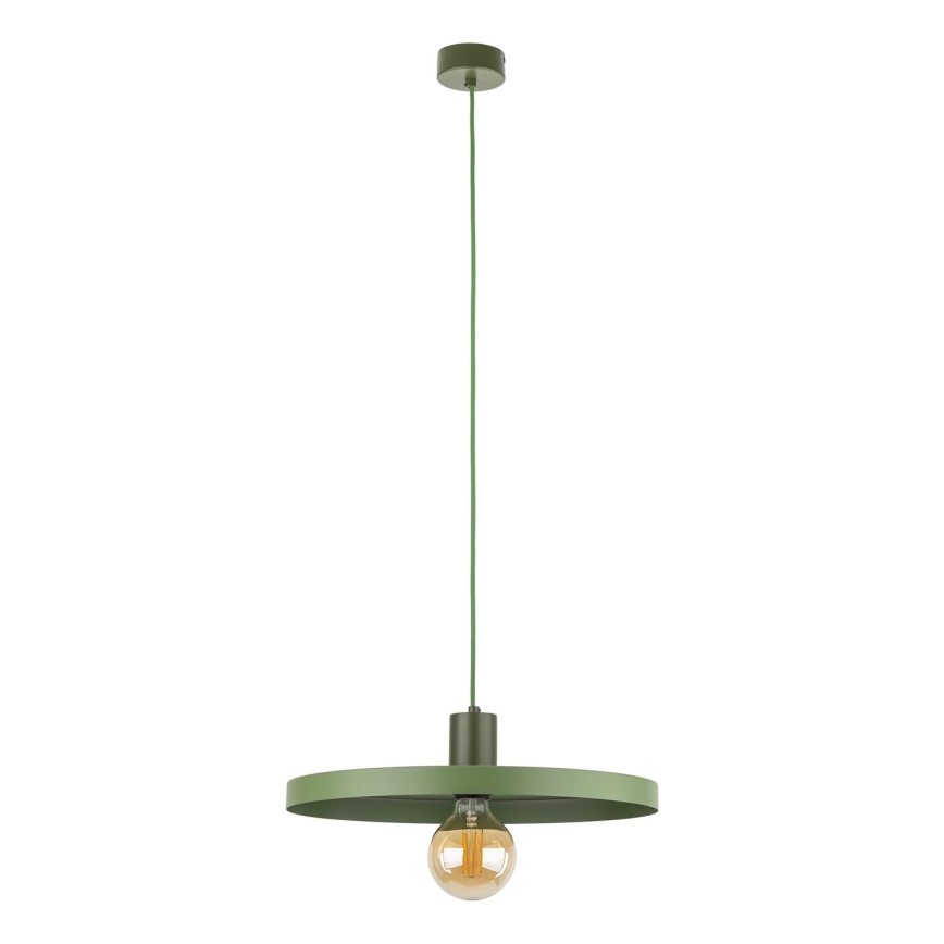 Hängeleuchte SILA 1xE27/15W/230V d 40 cm grün