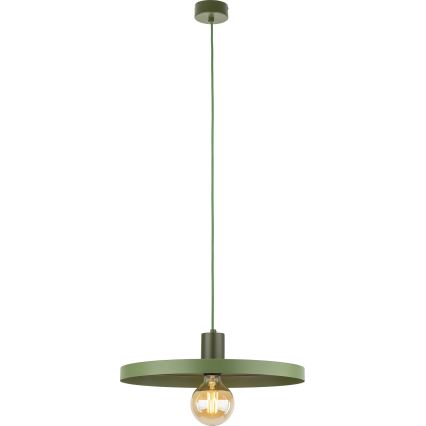 Hängeleuchte SILA 1xE27/15W/230V d 40 cm grün