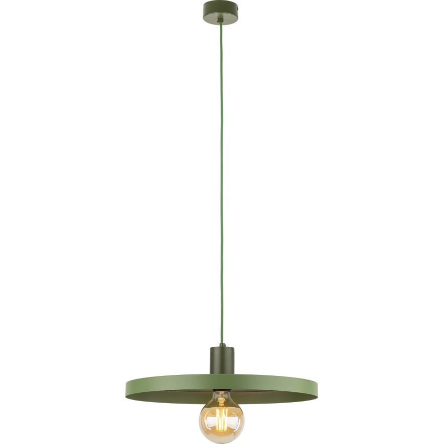 Hängeleuchte SILA 1xE27/15W/230V d 40 cm grün