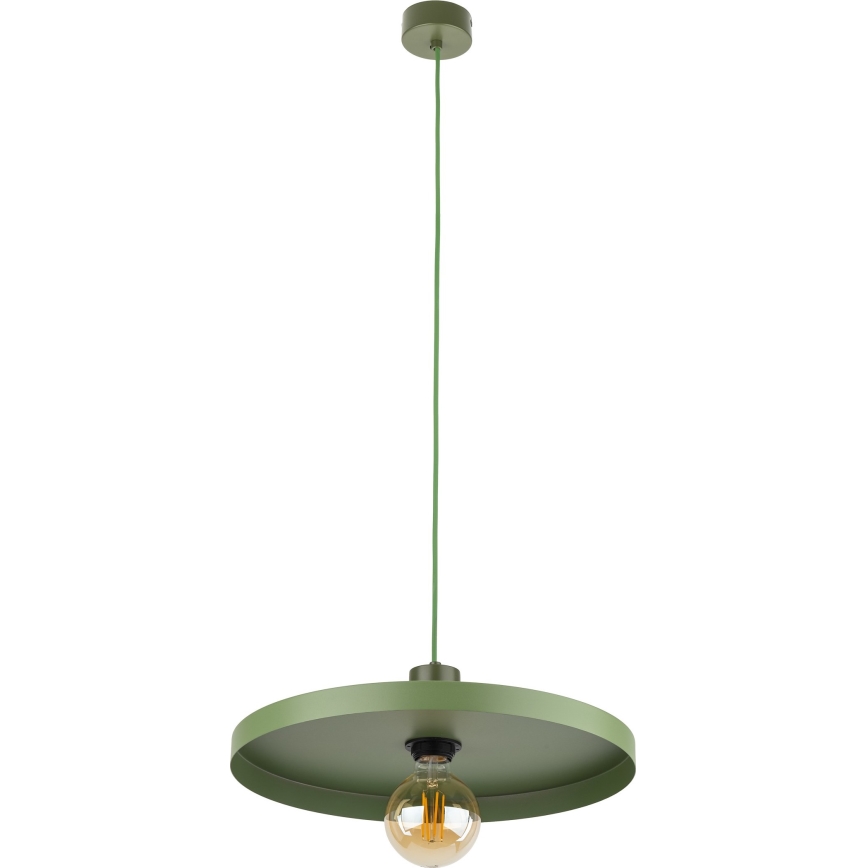 Hängeleuchte SILA 1xE27/15W/230V d 40 cm grün