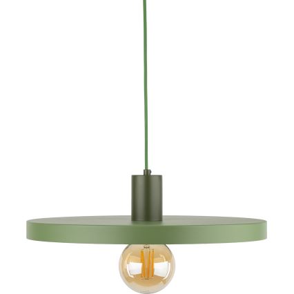 Hängeleuchte SILA 1xE27/15W/230V d 40 cm grün
