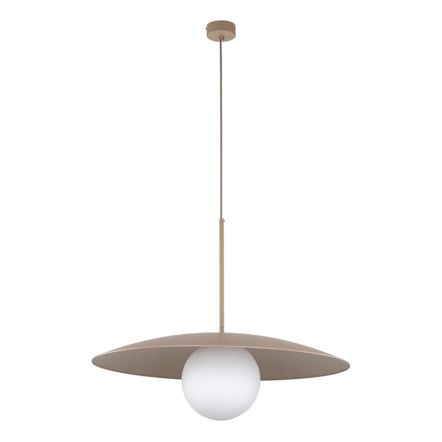 Hängeleuchte SLATE 1xE27/15W/230V d 65 cm beige