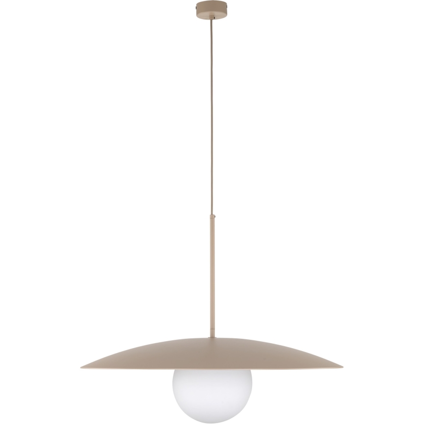 Hängeleuchte SLATE 1xE27/15W/230V d 65 cm beige