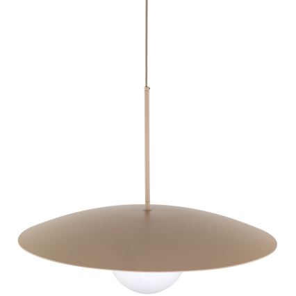 Hängeleuchte SLATE 1xE27/15W/230V d 65 cm beige