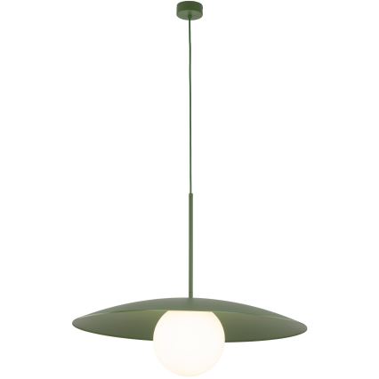 Hängeleuchte SLATE 1xE27/15W/230V d 65 cm grün
