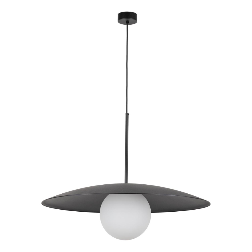 Hängeleuchte SLATE 1xE27/15W/230V d 65 cm schwarz