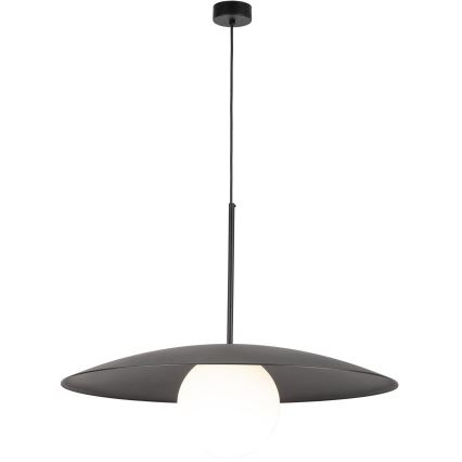 Hängeleuchte SLATE 1xE27/15W/230V d 65 cm schwarz
