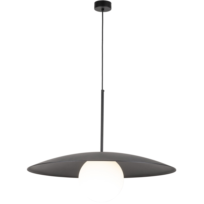 Hängeleuchte SLATE 1xE27/15W/230V d 65 cm schwarz