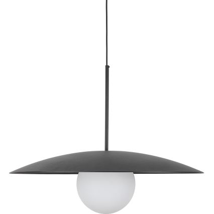 Hängeleuchte SLATE 1xE27/15W/230V d 65 cm schwarz