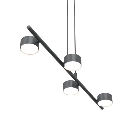 Hängeleuchte SORA 4xGX53/12W/230V schwarz