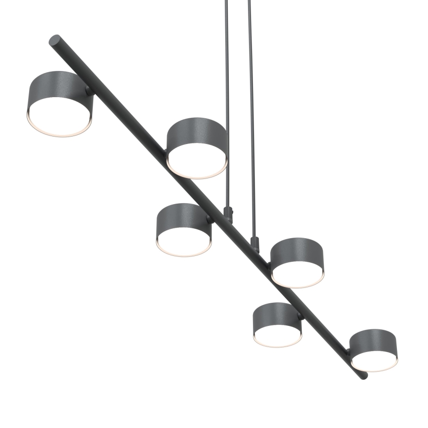 Hängeleuchte SORA 6xGX53/12W/230V schwarz