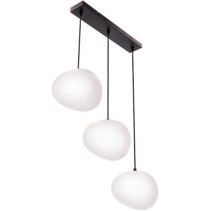 Hängeleuchte STONES 3xE27/40W/230V