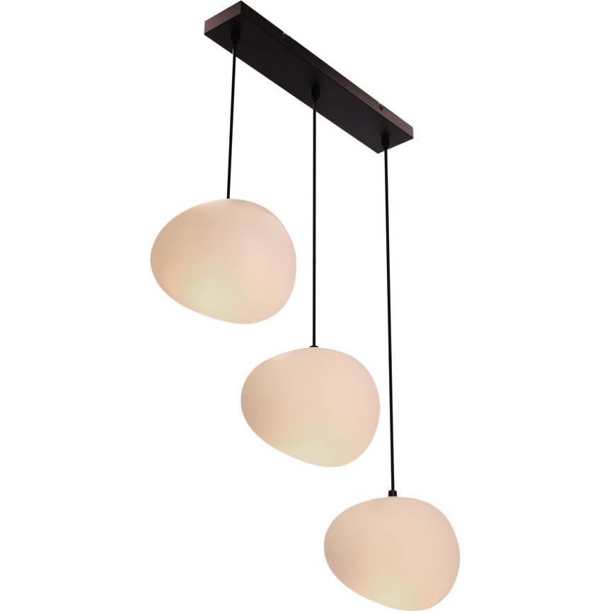 Hängeleuchte STONES 3xE27/40W/230V