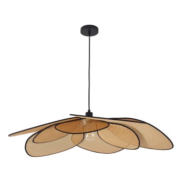 Hängeleuchte TOBAGO 1xE27/20W/230V d 100 cm beige