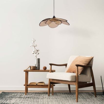 Hängeleuchte TOBAGO 1xE27/20W/230V d 60 cm beige