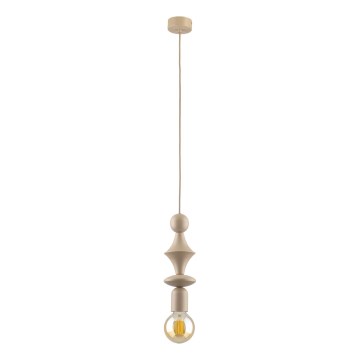 Hängeleuchte TOWER 1xE27/15W/230V beige