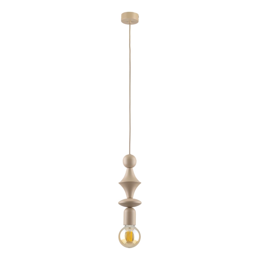 Hängeleuchte TOWER 1xE27/15W/230V beige