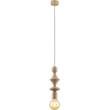 Hängeleuchte TOWER 1xE27/15W/230V beige
