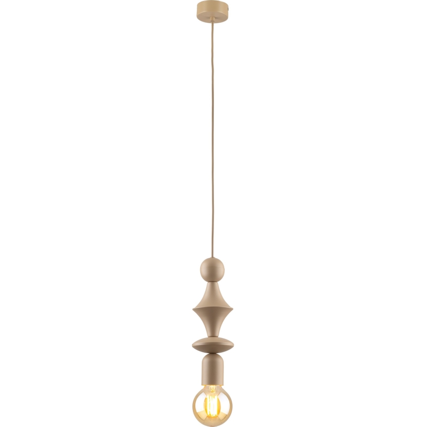 Hängeleuchte TOWER 1xE27/15W/230V beige
