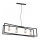 Hängeleuchte TUNJA 4xE27/60W/230V schwarz/glänzendes Chrom