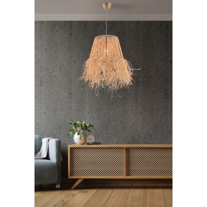 Hängeleuchte VALANCE 1xE27/40W/230V braun