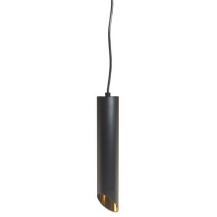 Hängeleuchte VALDA 1xGU10/30W/230V 132 cm schwarz