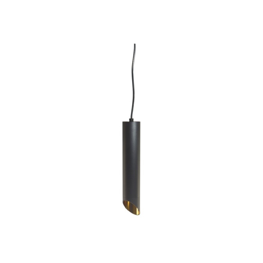 Hängeleuchte VALDA 1xGU10/30W/230V 132 cm schwarz