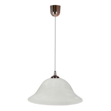 Hängeleuchte VERA 1xE27/60W/230V kupfern/weiß