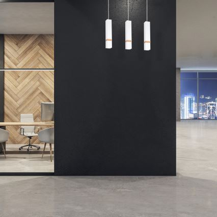 Hängeleuchte VIDAR 3xGU10/25W/230V