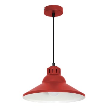 Hängeleuchte WORKS 1xE27/15W/230V rot