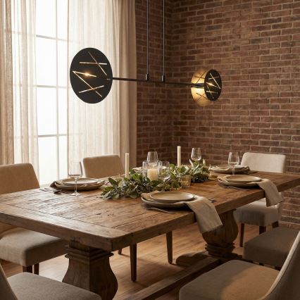 Hängeleuchte XOTIC 2xE27/15W/230V schwarz