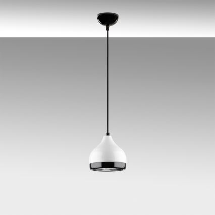 Hängeleuchte YILDO 1xE27/40W/230V weiß/schwarz