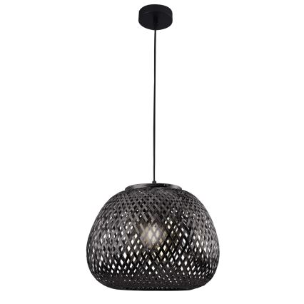 Hängeleuchte ZANZIBAR 1xE27/20W/230V d 35 cm Bambus